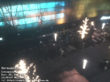 Raspberry Pi Schnappschuss Kamera. Geduld ! Der Raspi ist nicht der Schnellste.